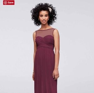 David's bridal bridesmaids dress